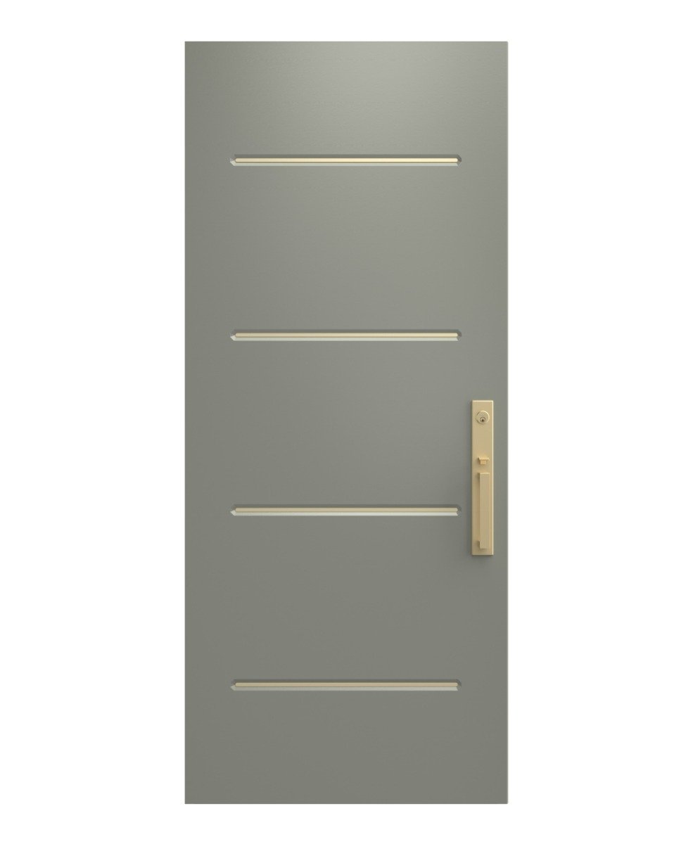 Novatech Decorative Accents steel entry door installed by Perla Windows and Doors, Vaughan and GTA