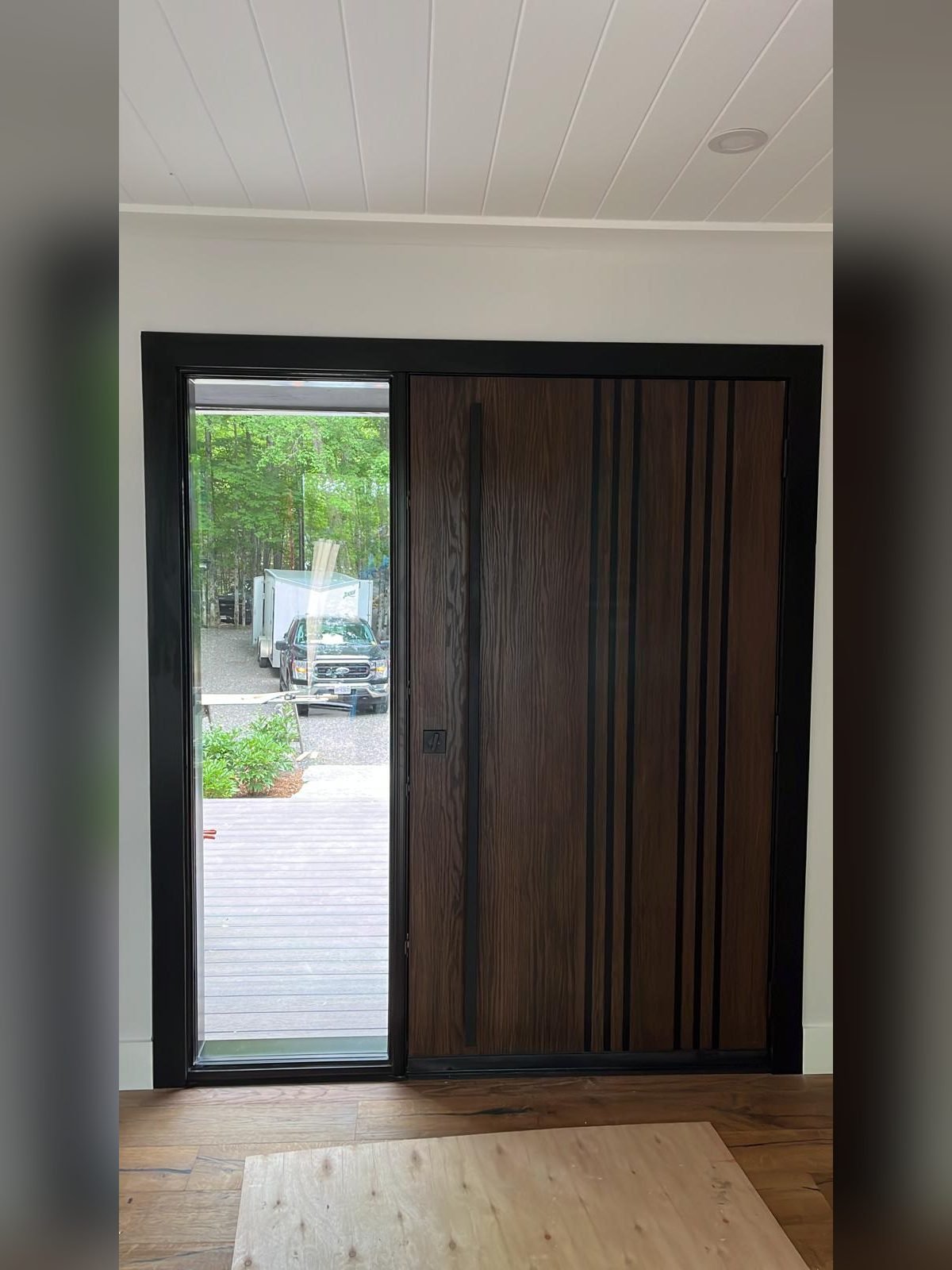 Fiberglass entry door installed by Perla Windows and Doors in the GTA