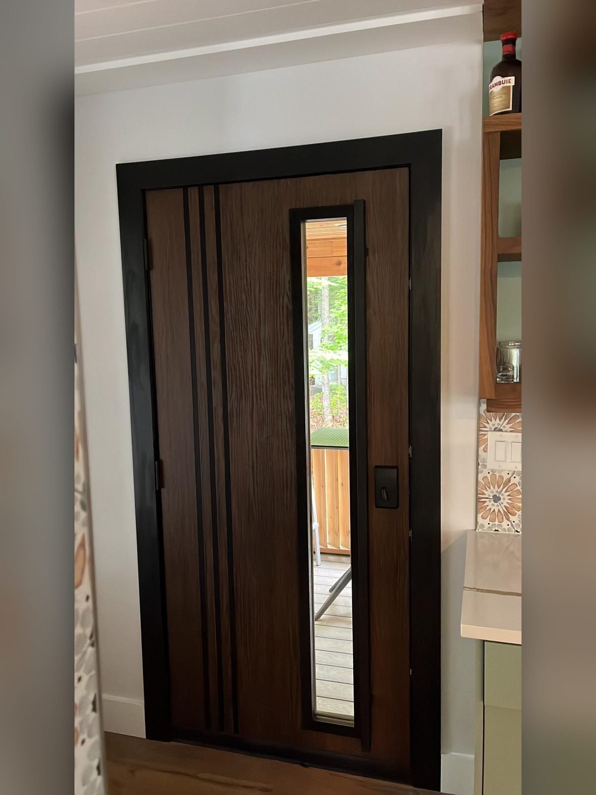 Fiberglass entry door installed by Perla Windows and Doors in the GTA
