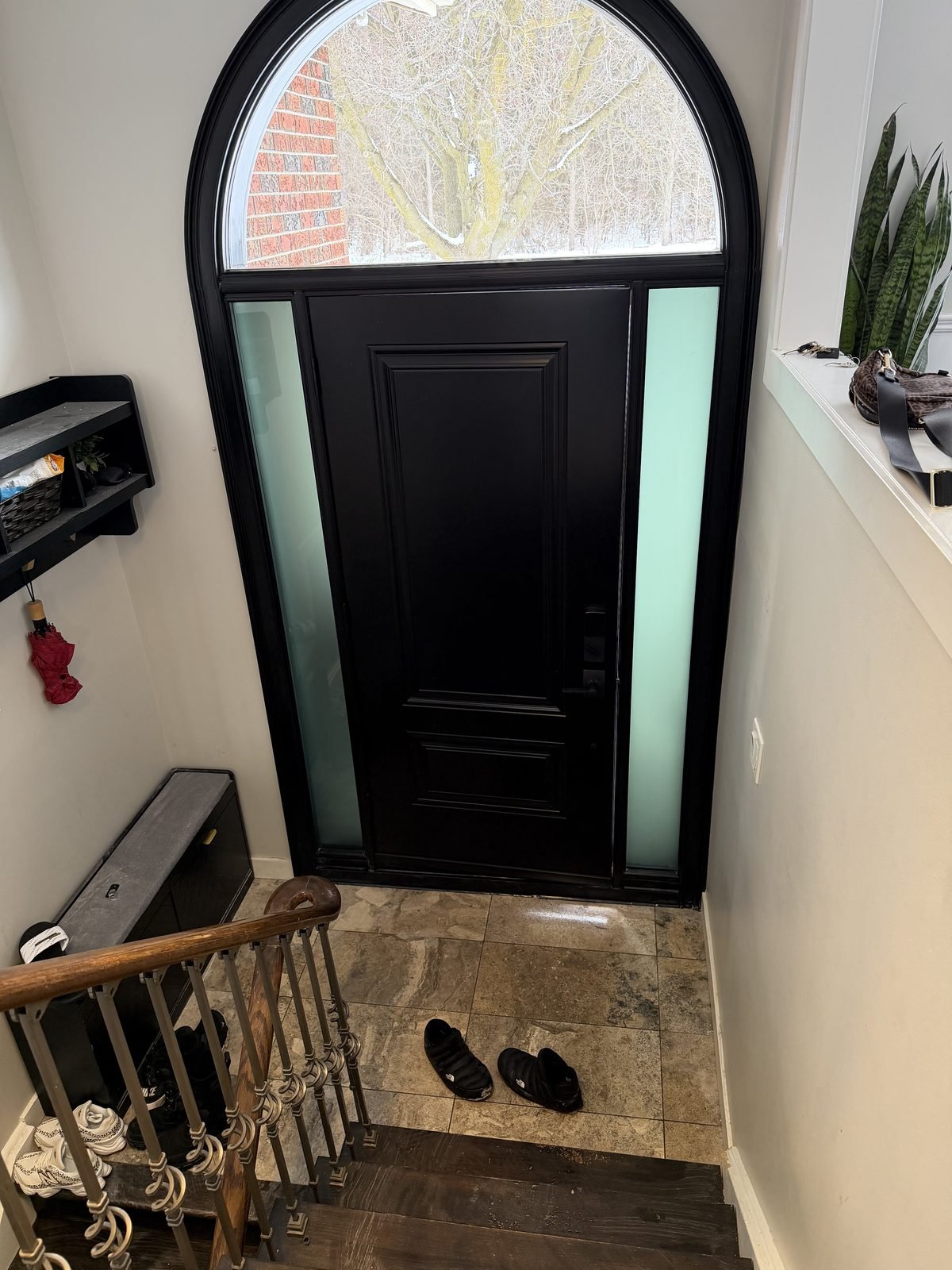 Steel entry door installed by Perla Windows and Doors in the GTA